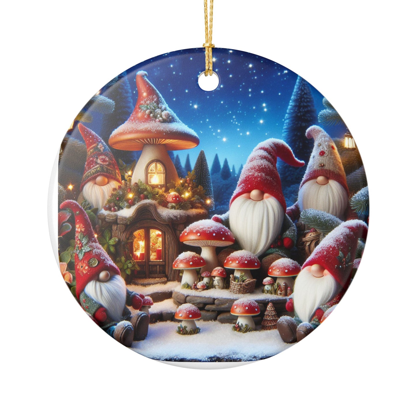 Christmas Ceramic Ornament