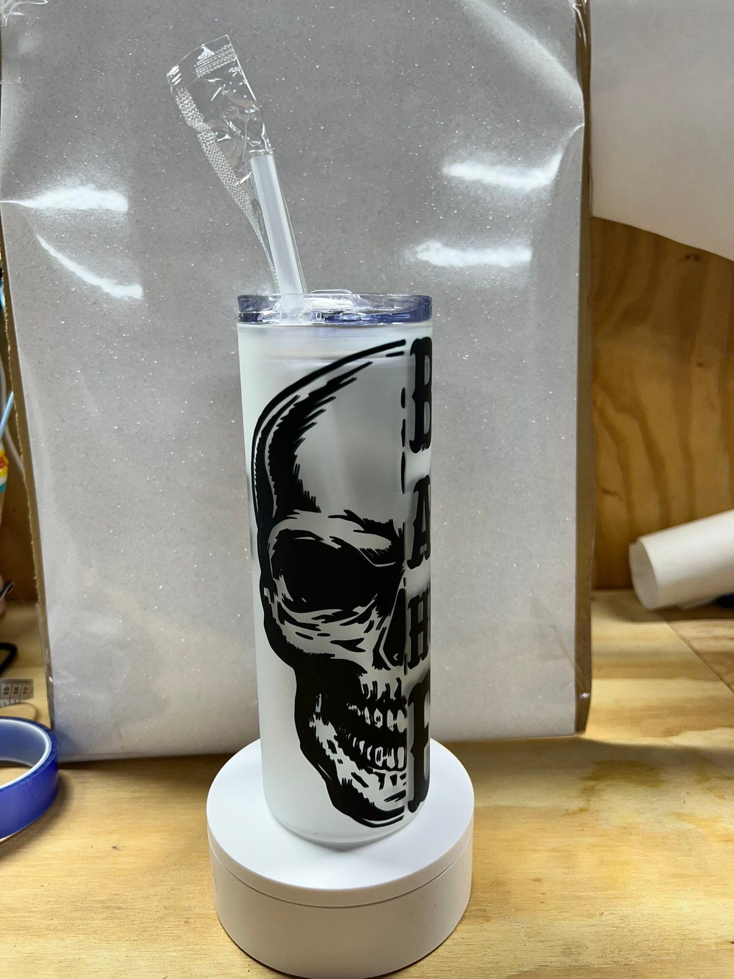 Artie ahole glass tumbler