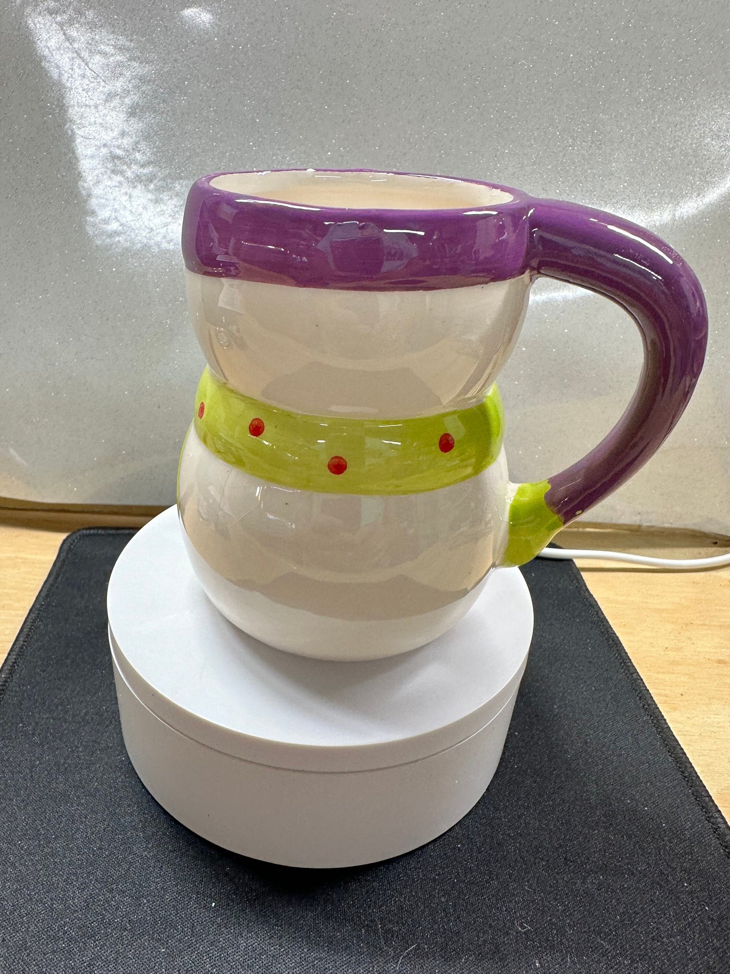 Smiling Snowman Christmas Mug – Festive Ceramic Cup