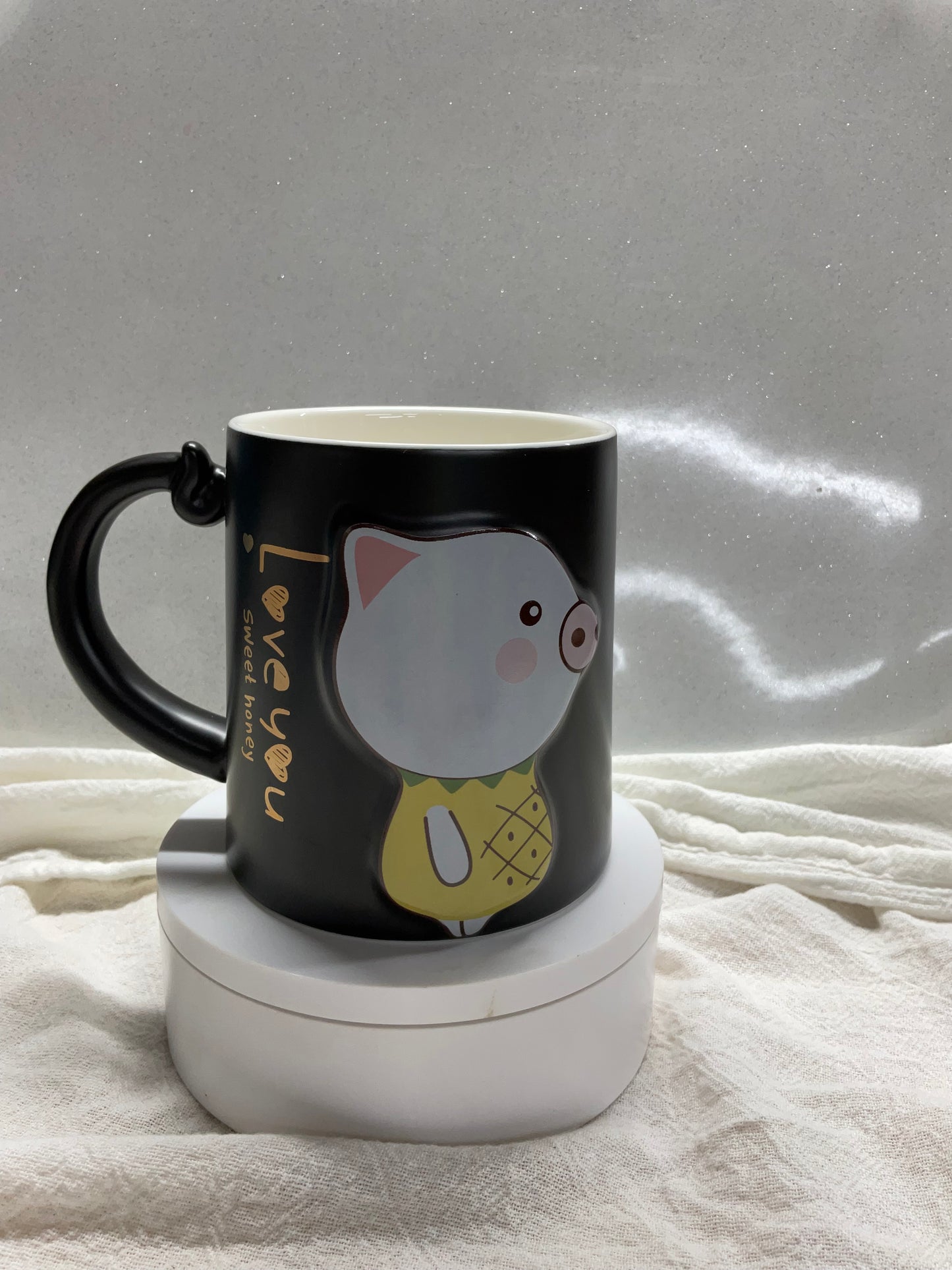 Peggy and Patrick piggie cups