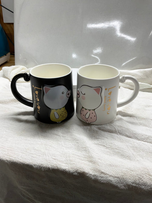 Peggy and Patrick piggie cups