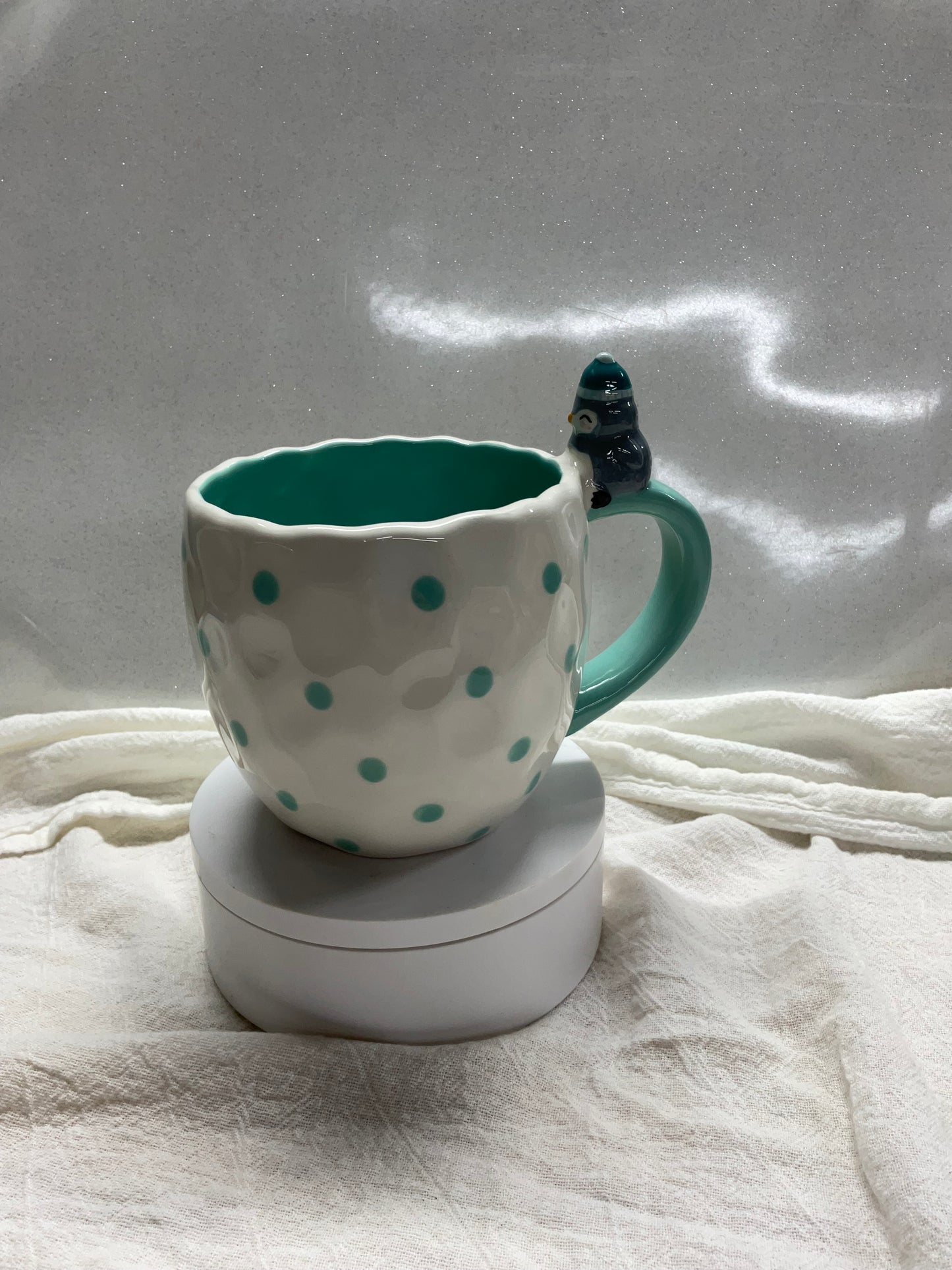 Phil penguin mug
