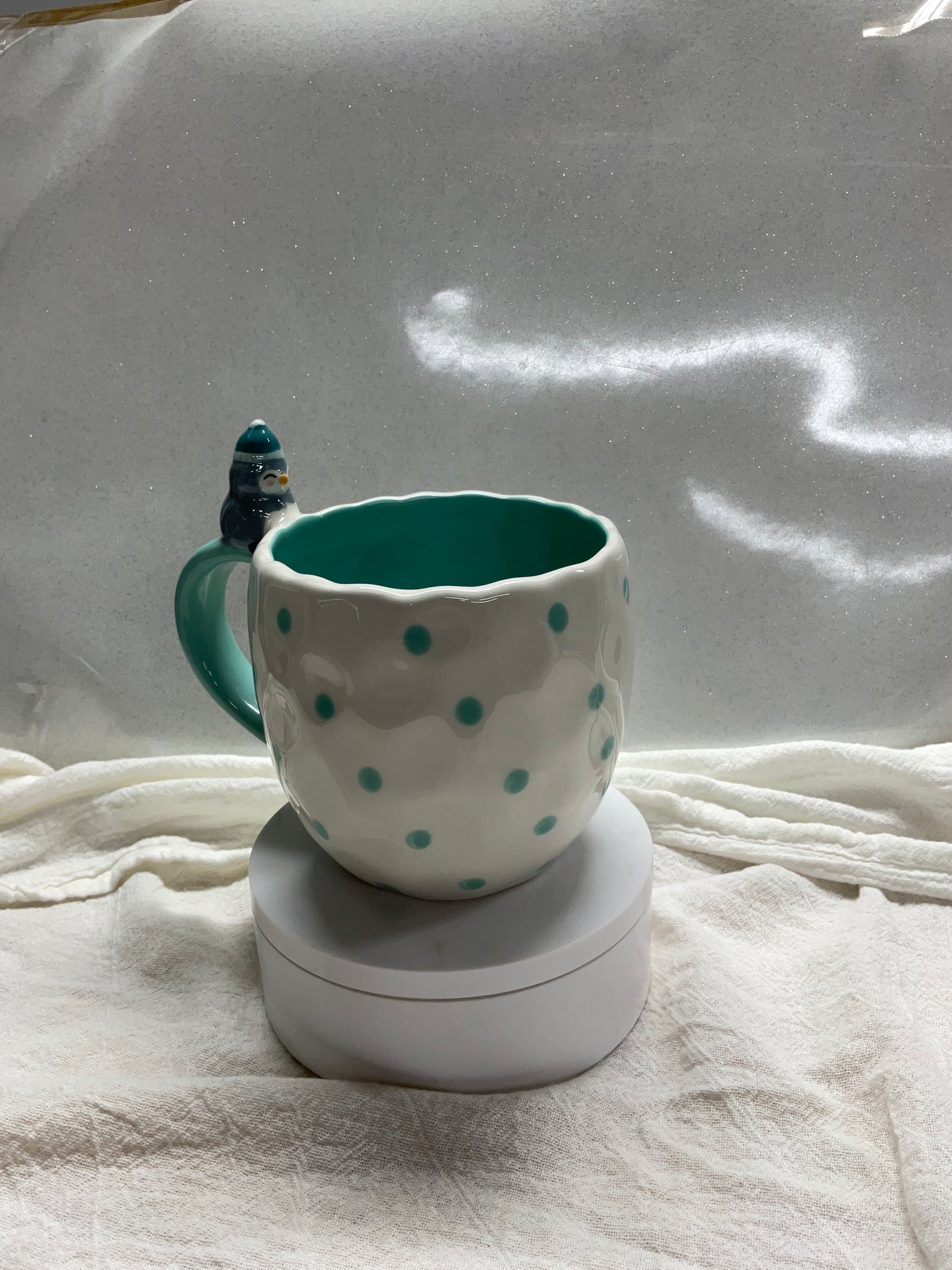 Phil penguin mug