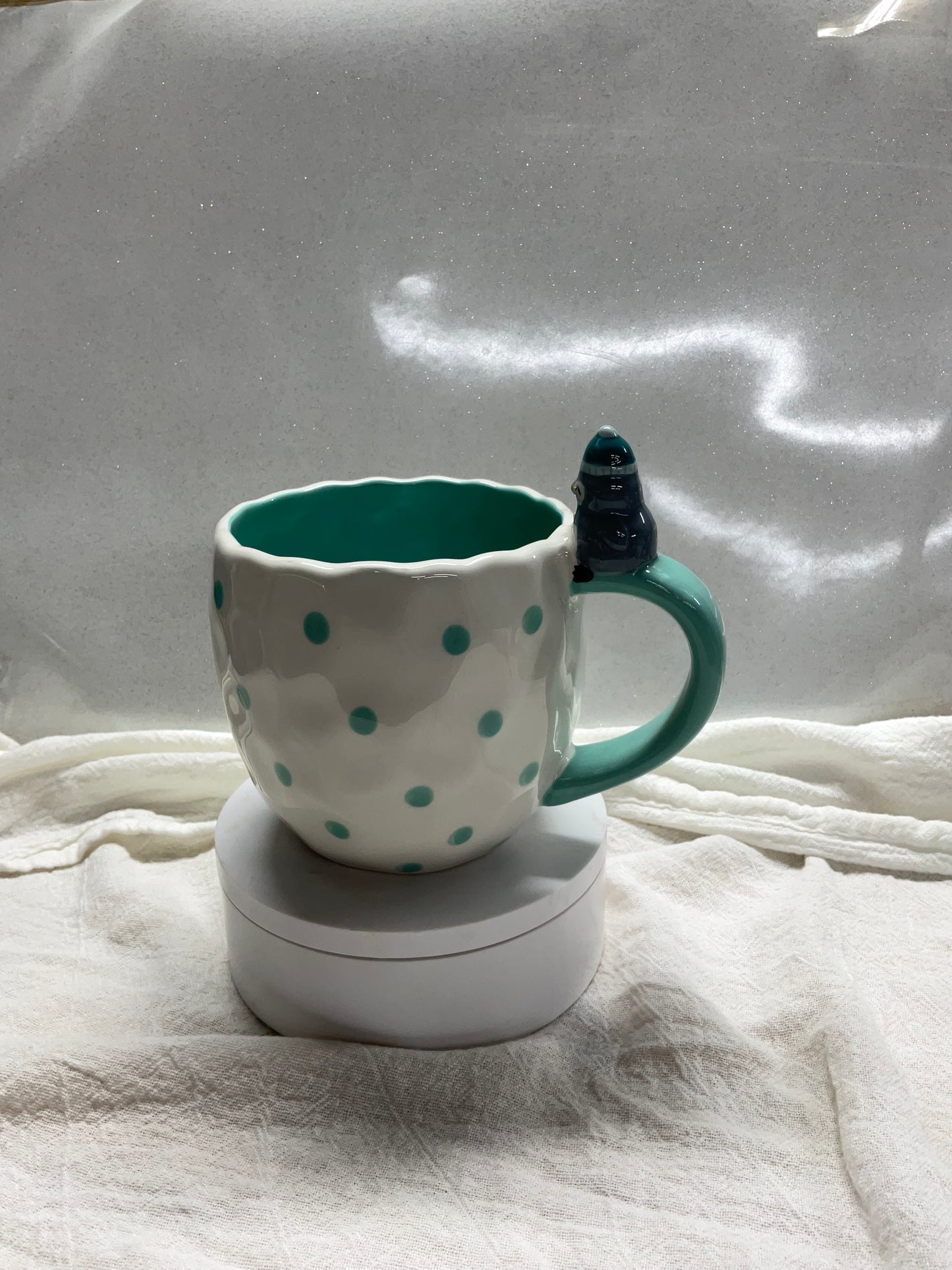 Phil penguin mug