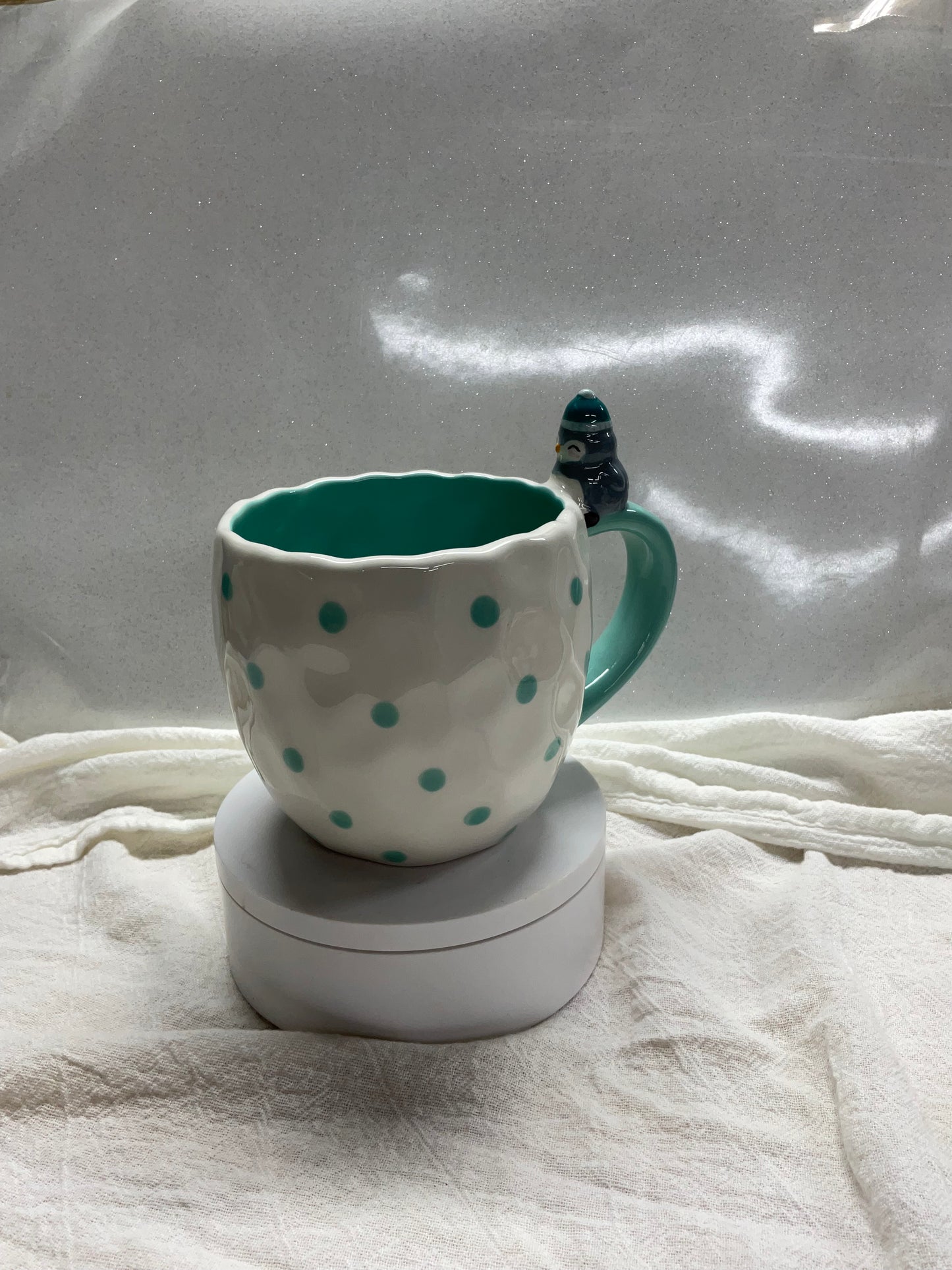Phil penguin mug