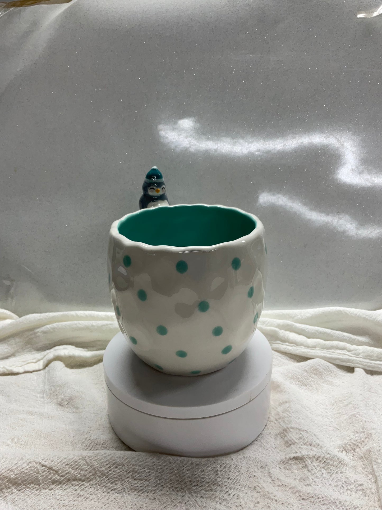 Phil penguin mug