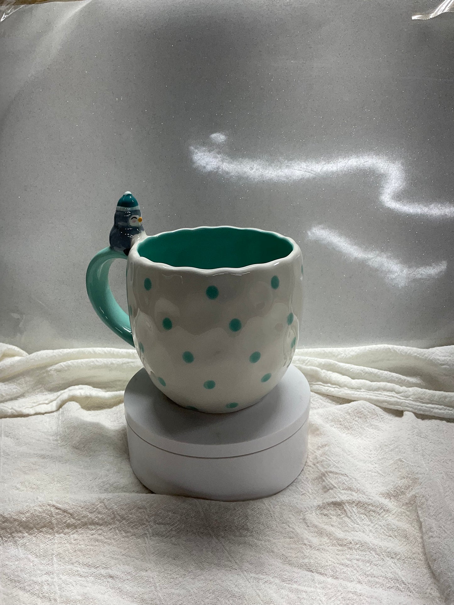 Phil penguin mug