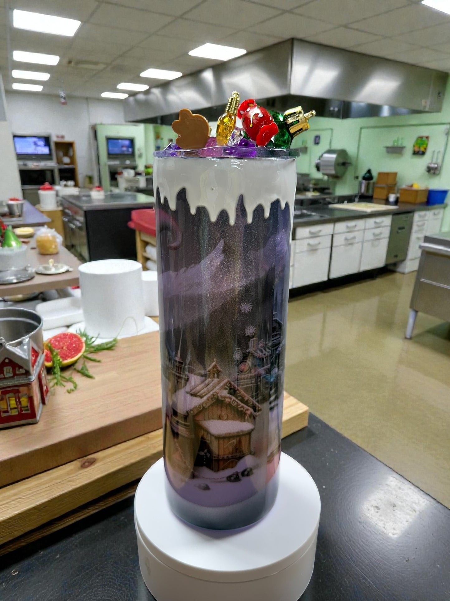 Grumpy Holiday Gnome 20oz Tumbler – Funny Christmas Gift