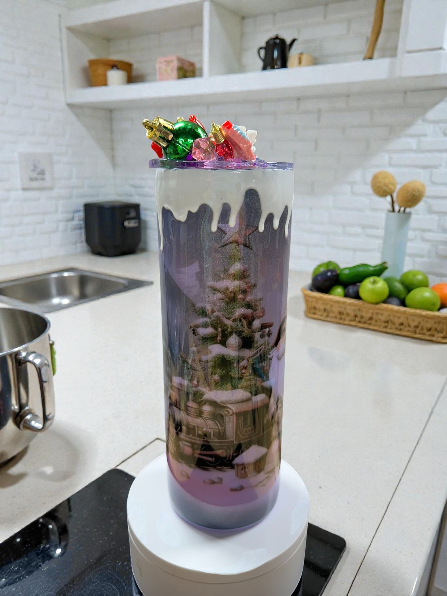 Grumpy Holiday Gnome 20oz Tumbler – Funny Christmas Gift