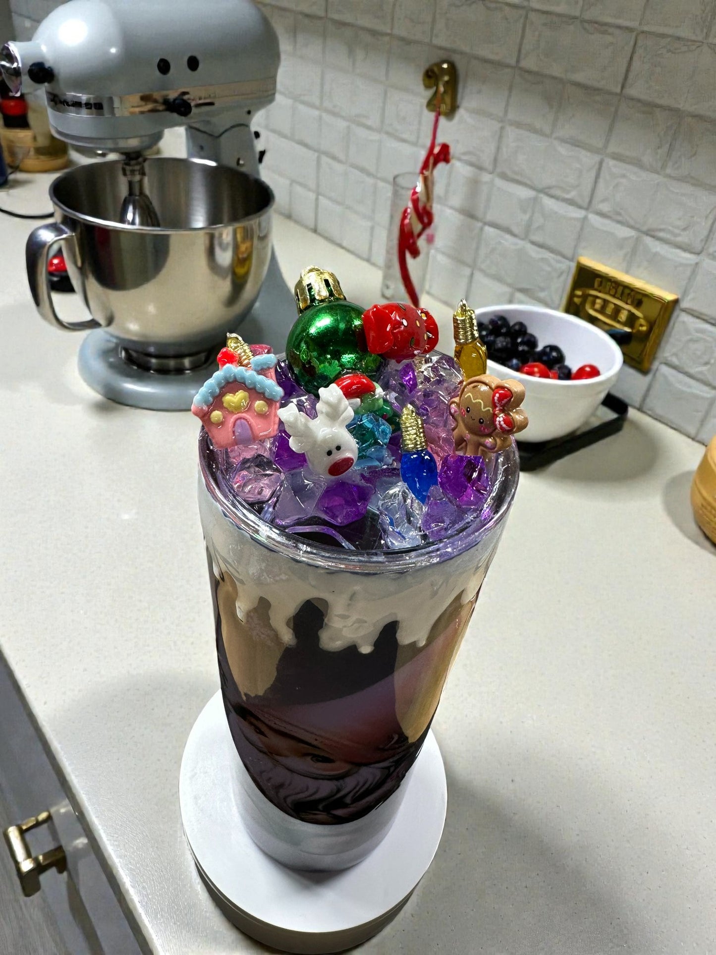 Grumpy Holiday Gnome 20oz Tumbler – Funny Christmas Gift