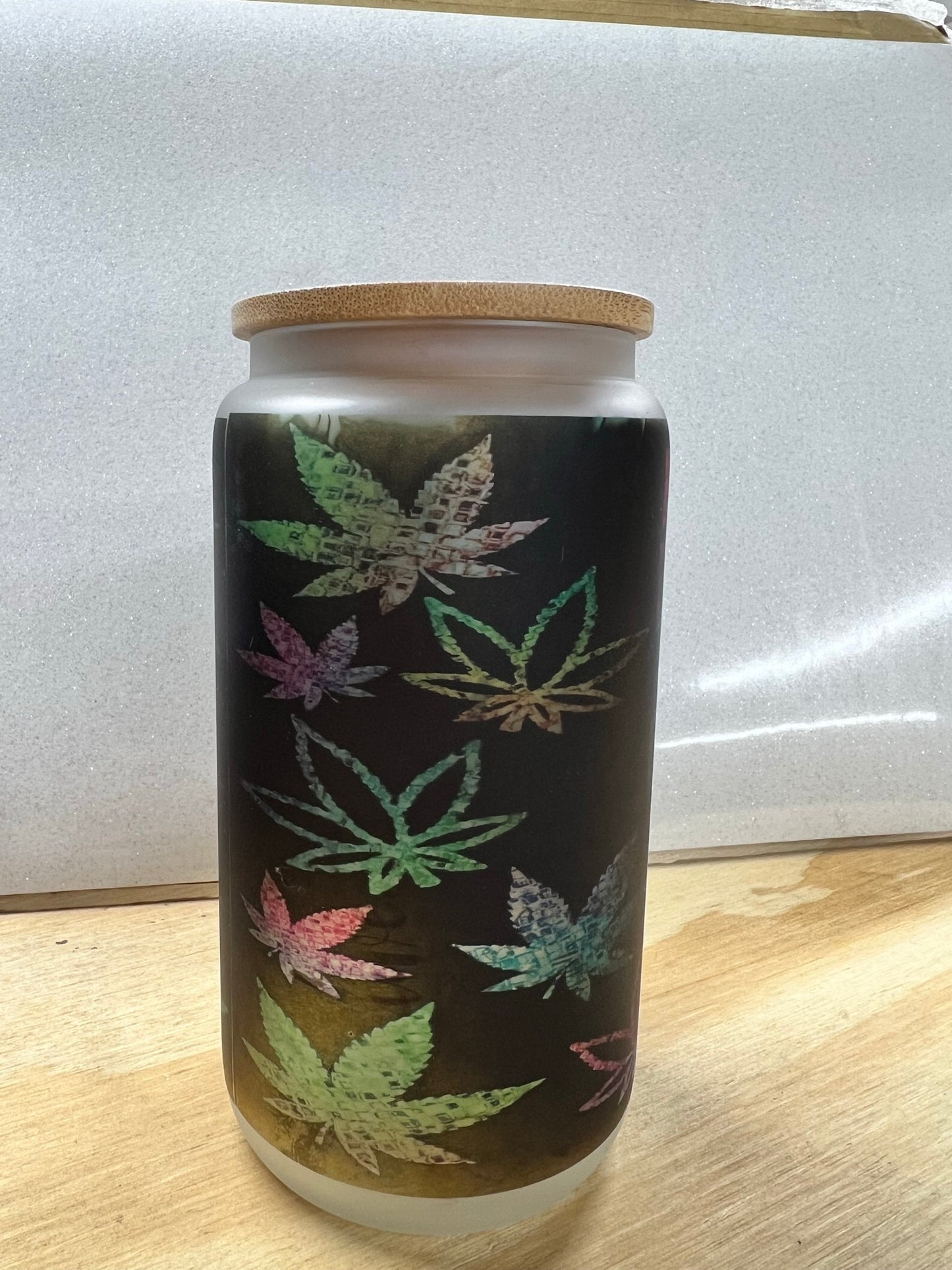 Pot/weed glass can