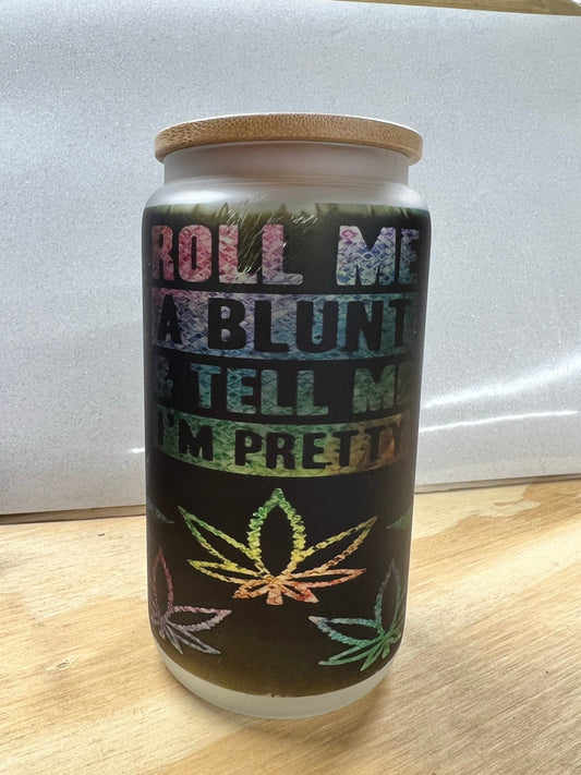 Pot/weed glass can