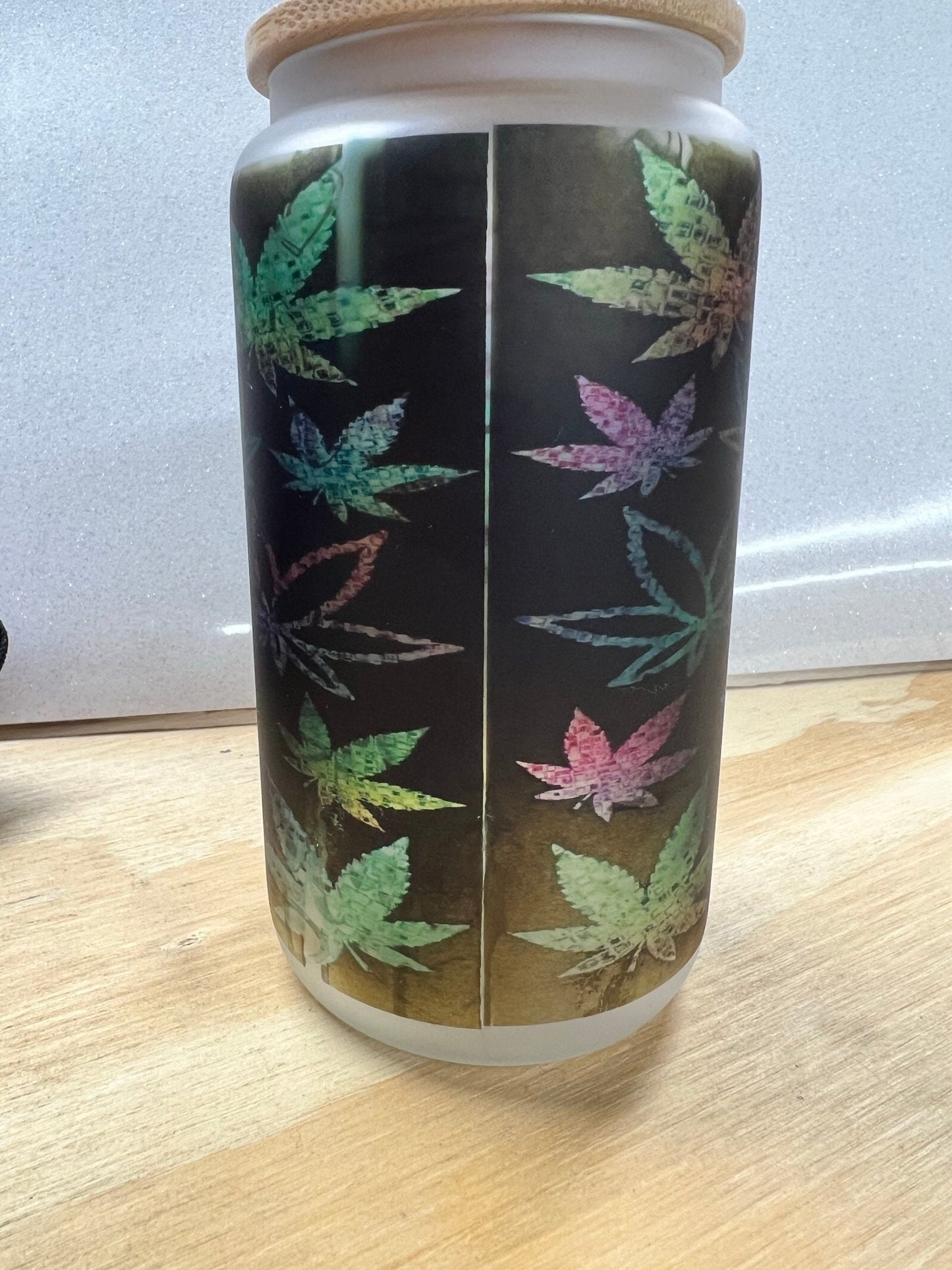 Pot/weed glass can