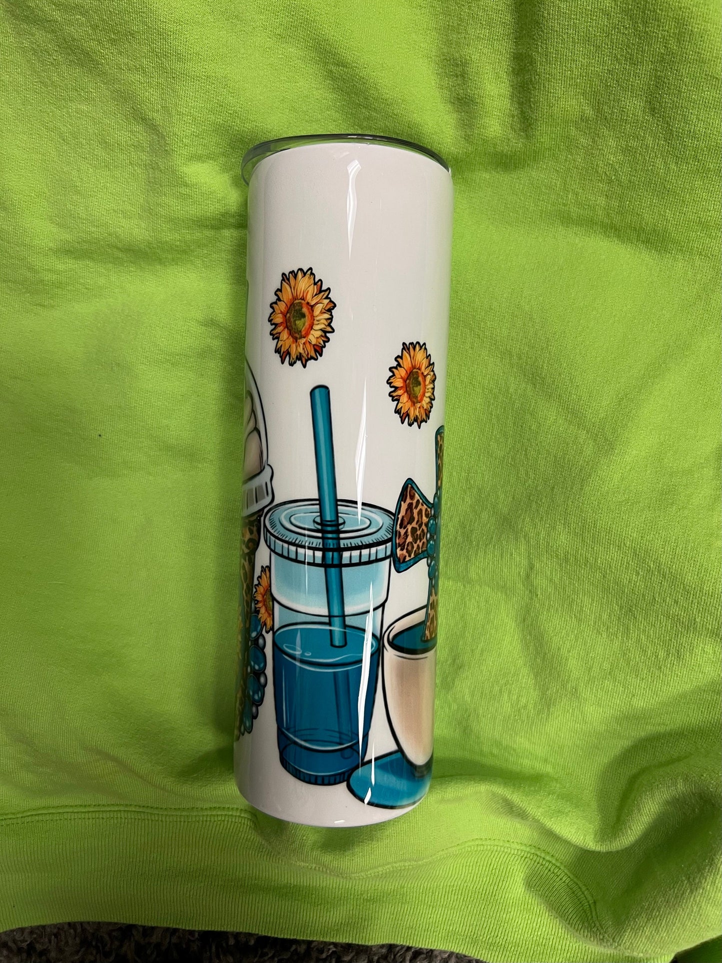 Carl Coffee & Jesus tumbler
