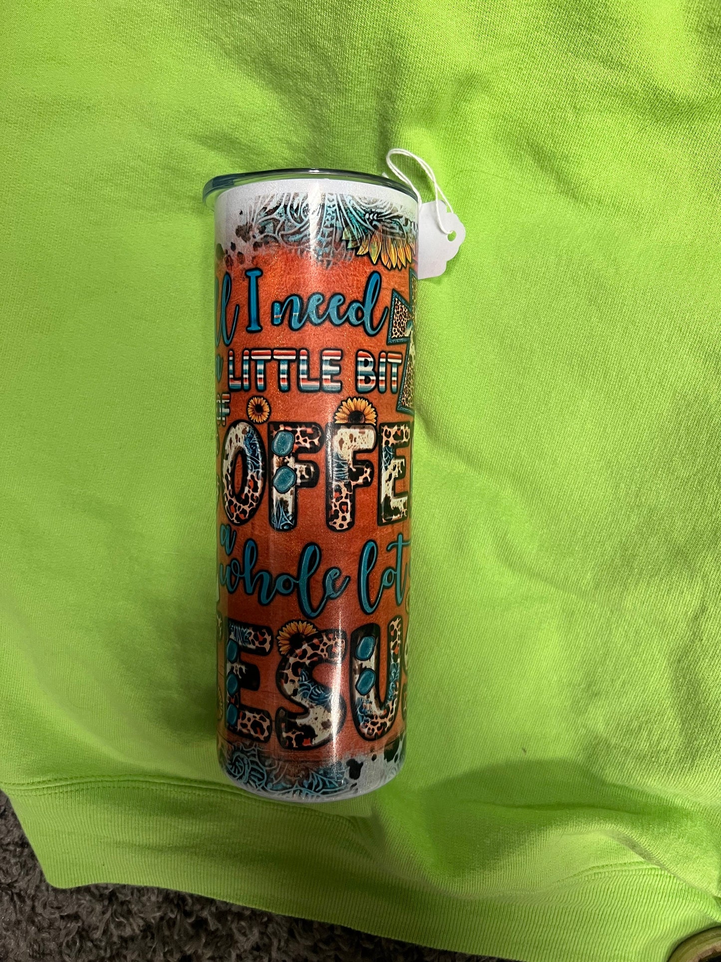 Jesus & coffee tumbler