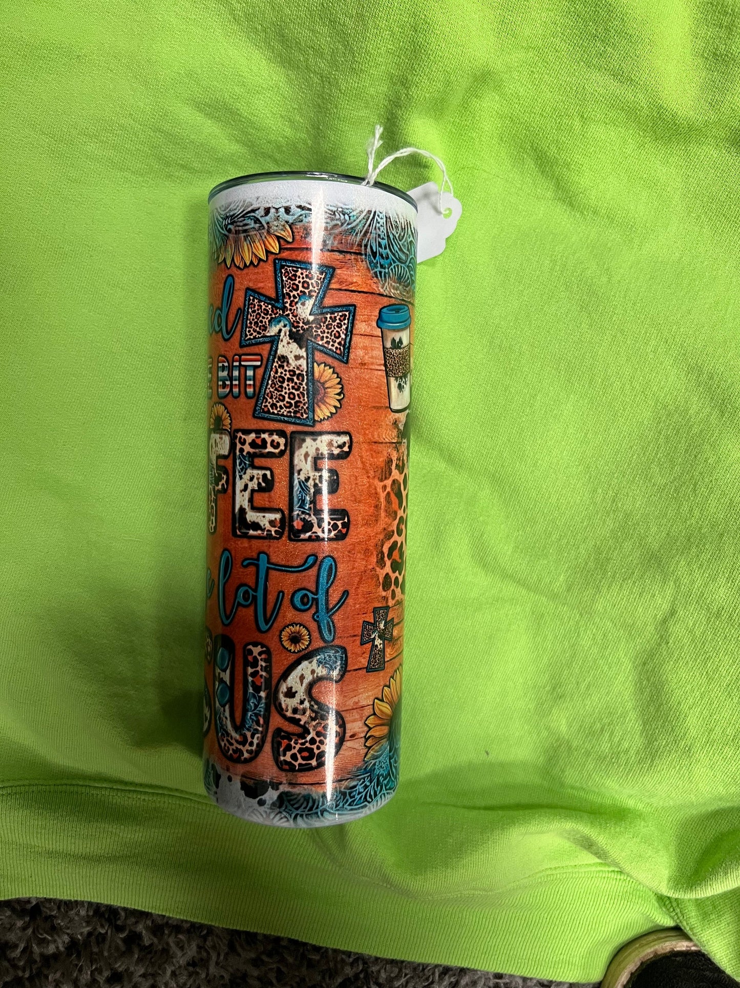 Jesus & coffee tumbler