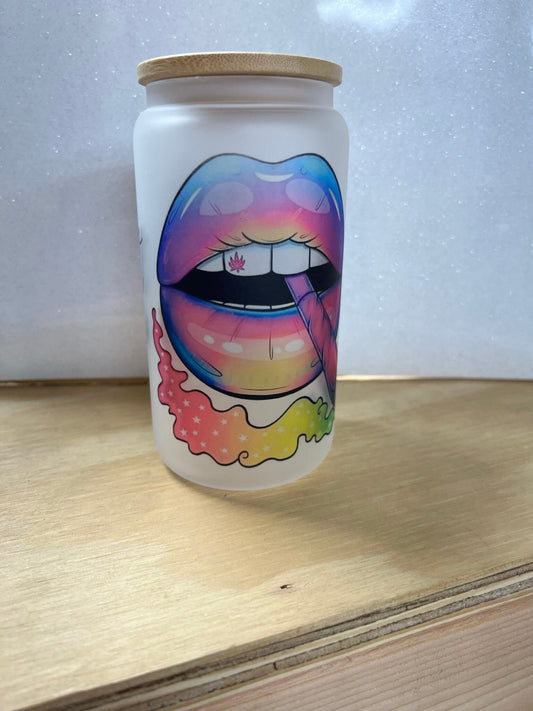 Glass pot can tumbler
