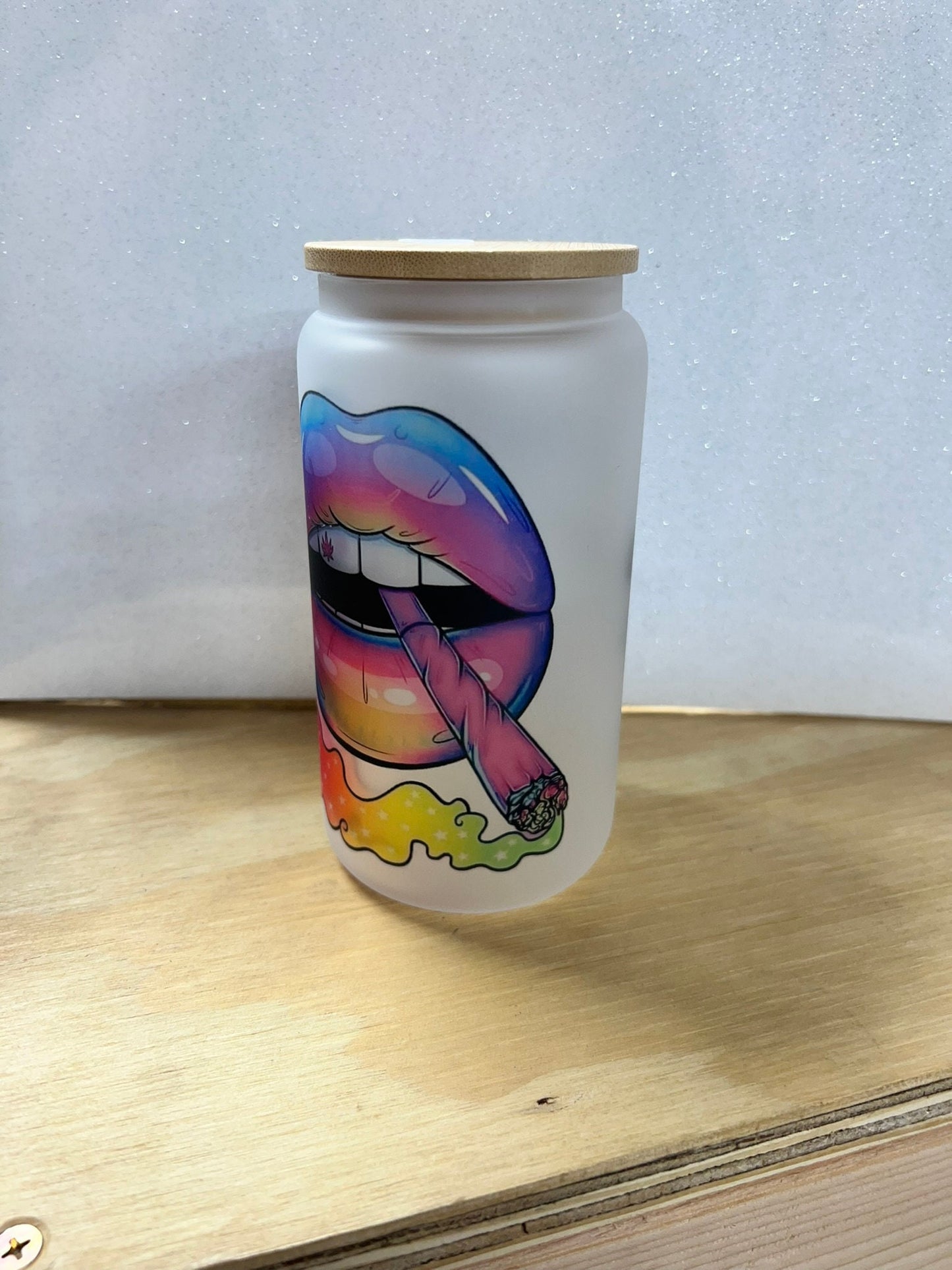Glass pot can tumbler