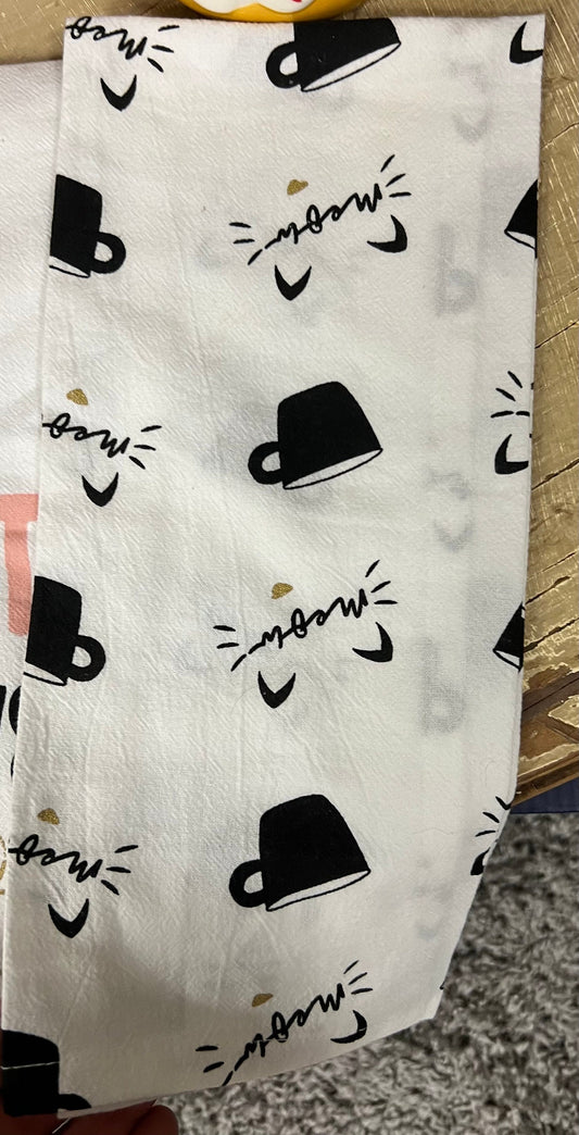 Megan meow Kitchen towel
