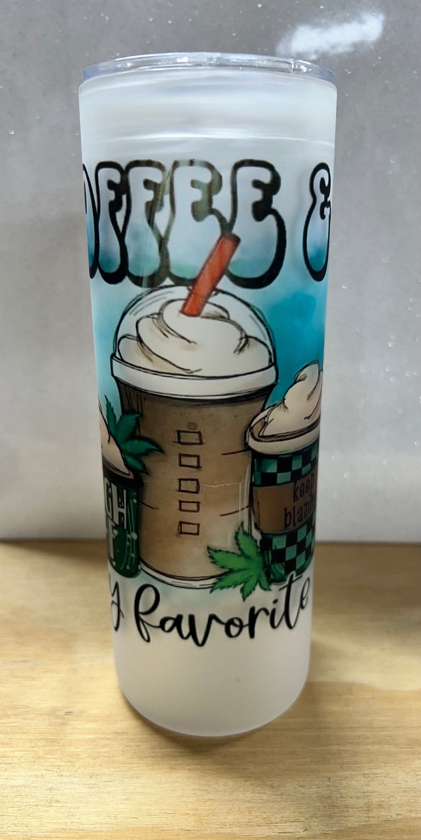 Connie Coffee & weed tumbler