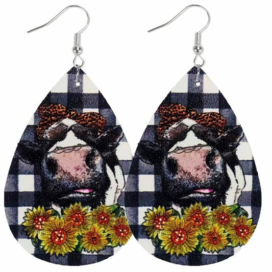 Farm animals earrings