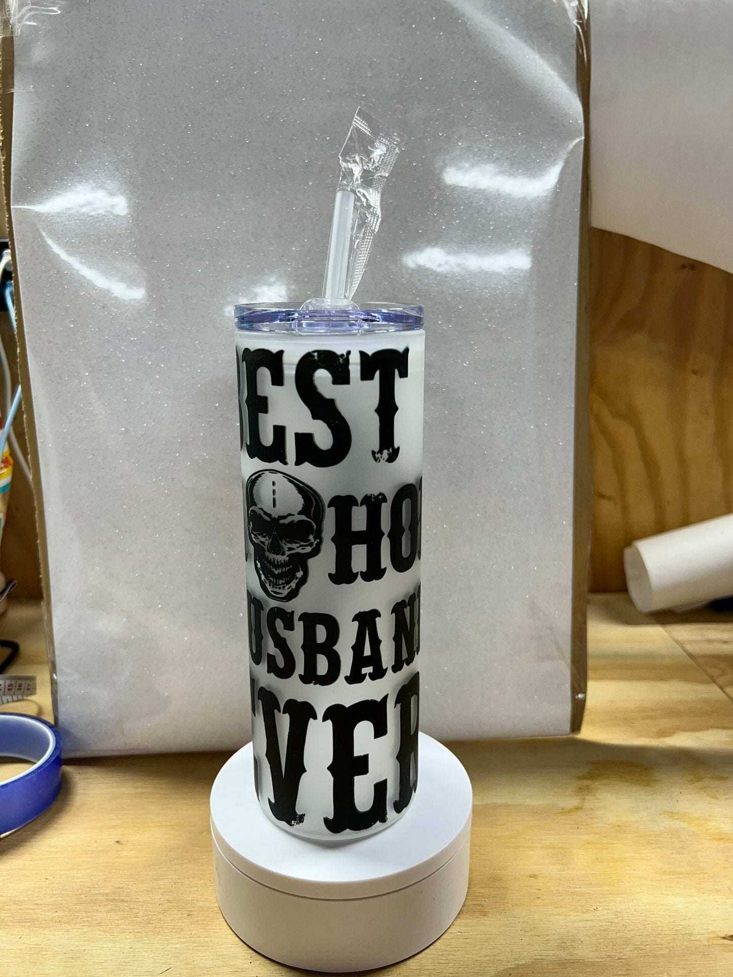 Artie ahole glass tumbler