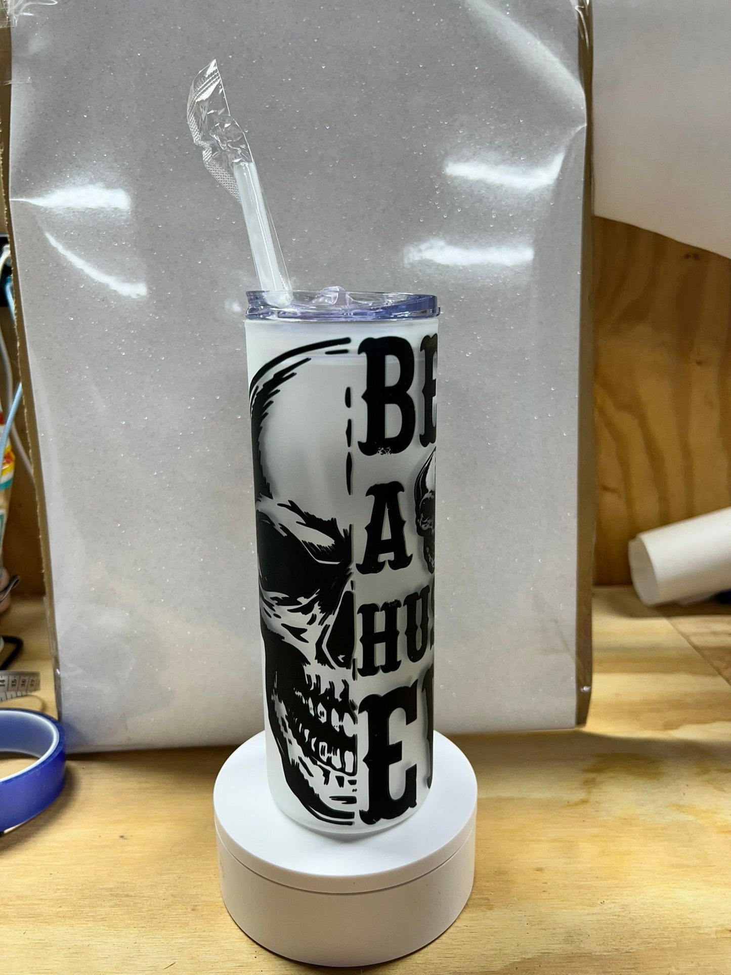Artie ahole glass tumbler