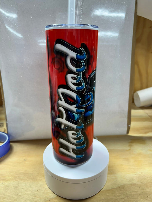 Hal Hotrod tumbler