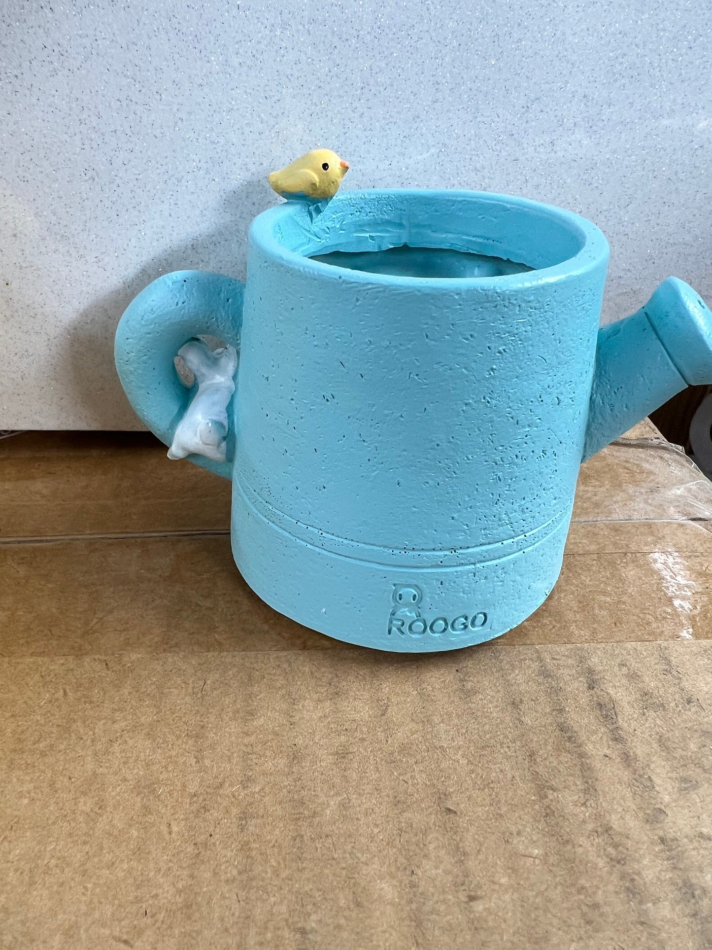 Boopsie bunny and Freda frog planters