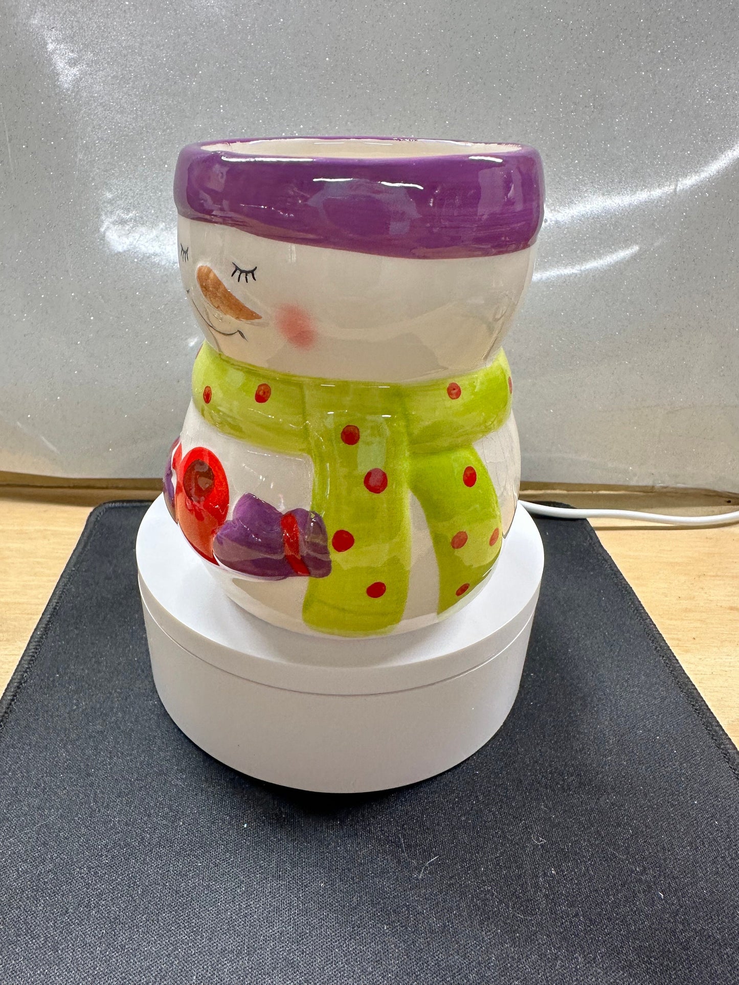 Smiling Snowman Christmas Mug – Festive Ceramic Cup