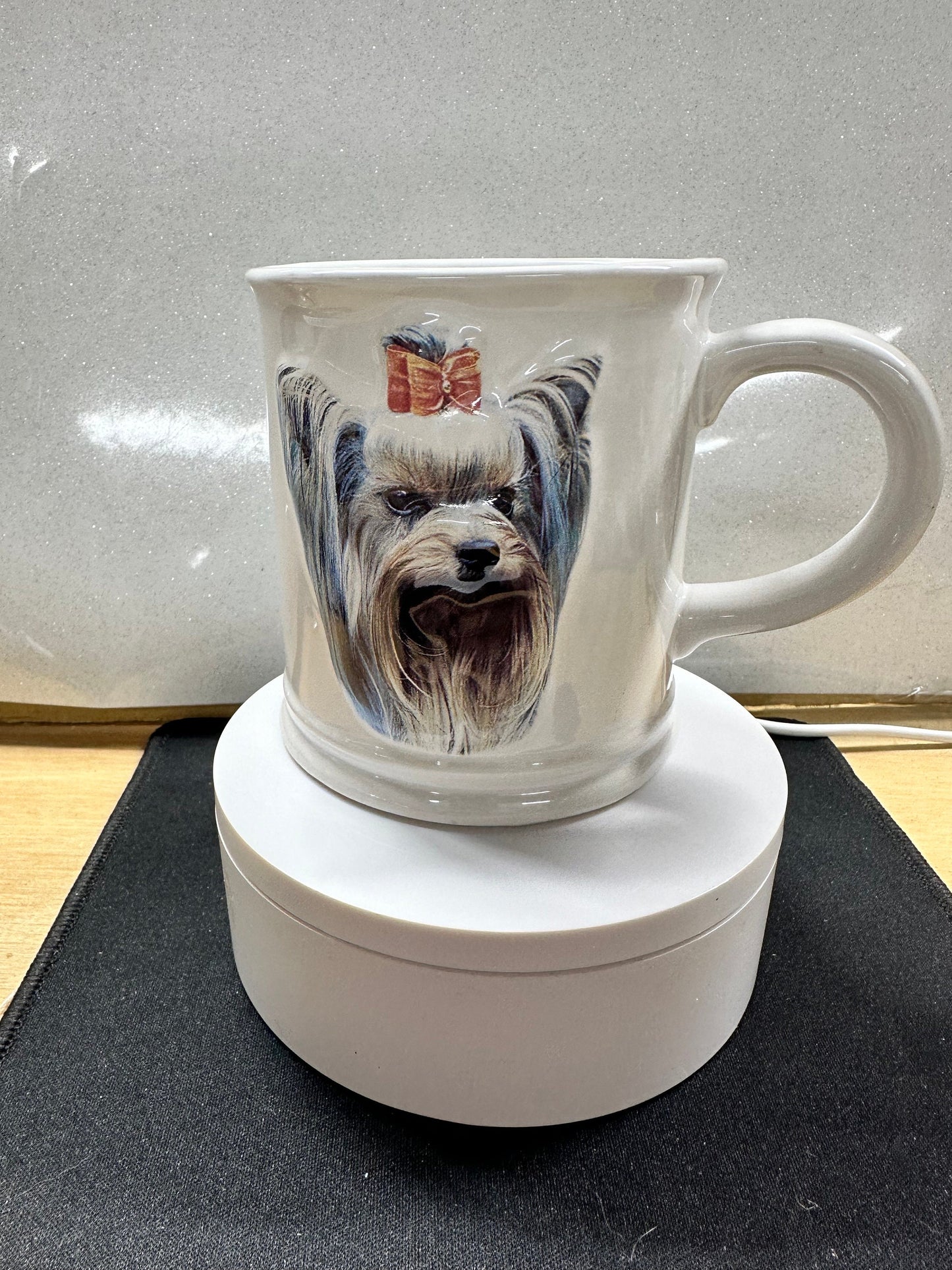 Yorkie & Samoyed Dog Ceramic Mug – Cute Pups Coffee Cups