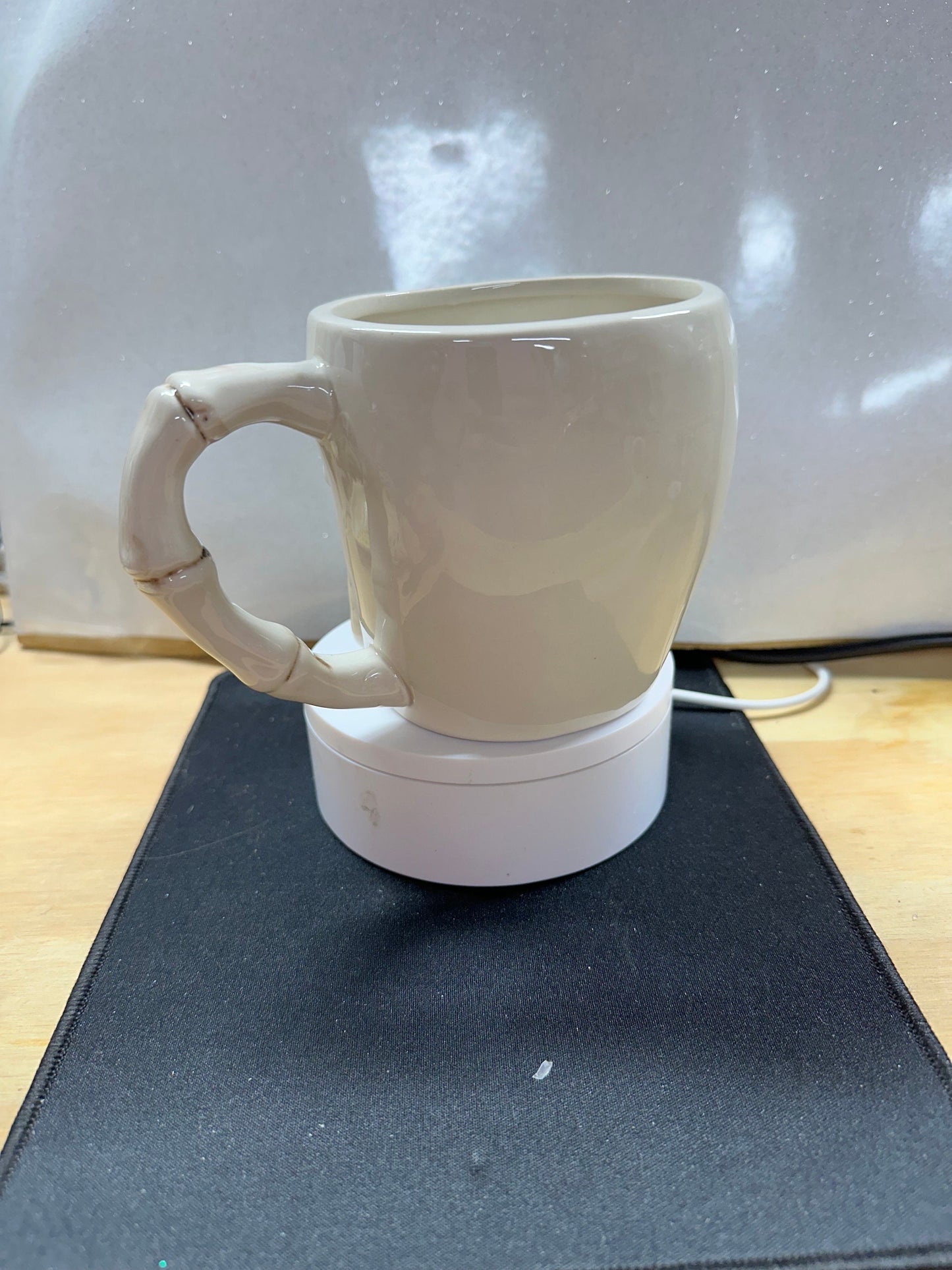 Skull Mug – 3D Ceramic Skeleton Cup, Gothic Coffee Mug