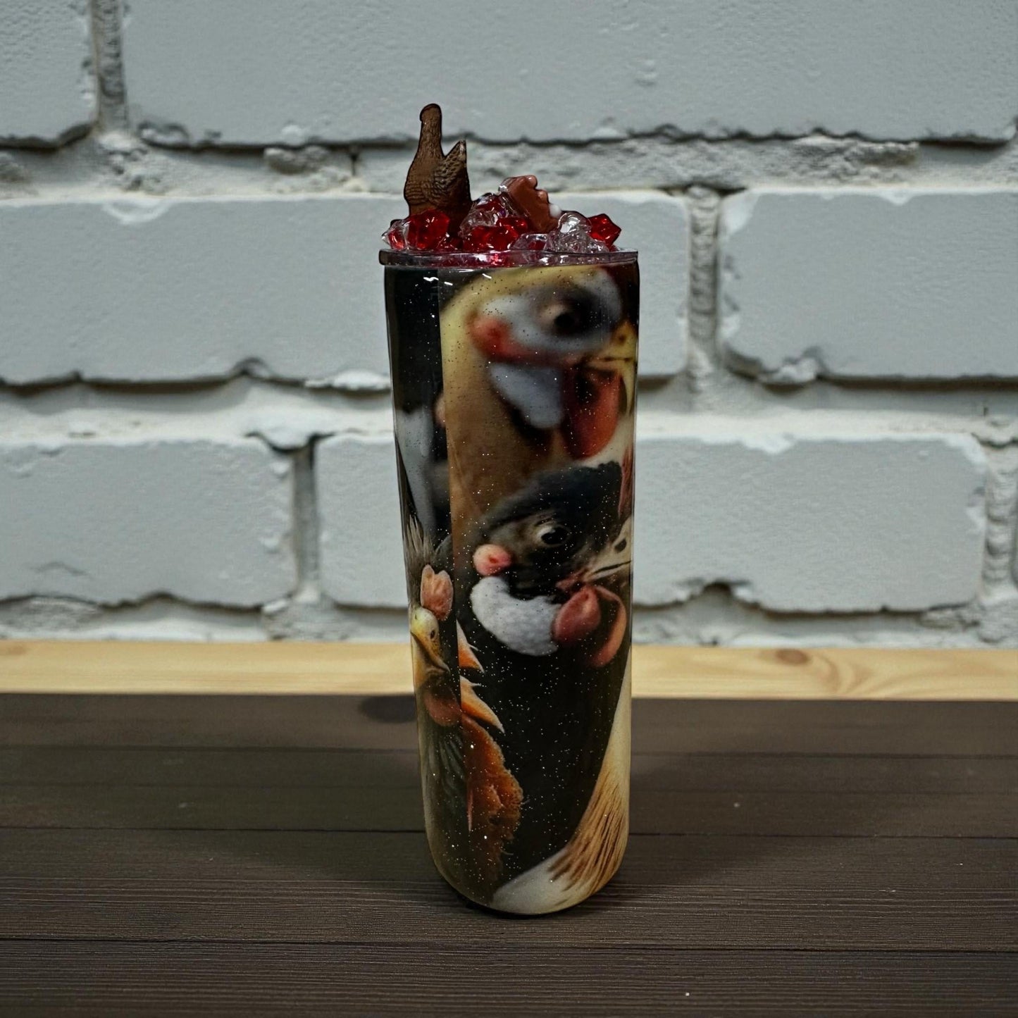 Funny Chicken Gang Tumbler- Whimsical 20oz for Animal Lovers